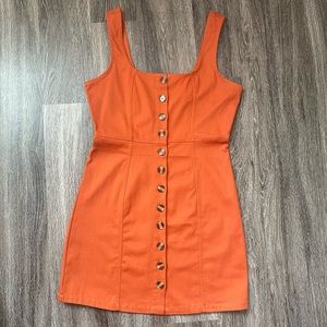 Riley & James orange dress